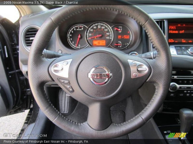 Super Black / Charcoal 2009 Nissan Maxima 3.5 SV