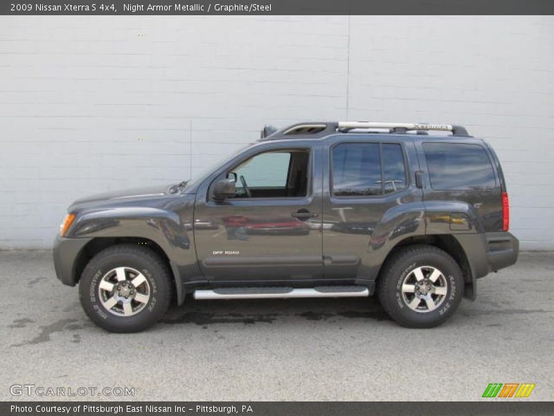 Night Armor Metallic / Graphite/Steel 2009 Nissan Xterra S 4x4