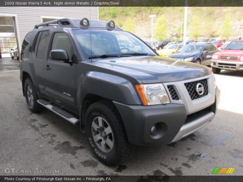 Night Armor Metallic / Graphite/Steel 2009 Nissan Xterra S 4x4