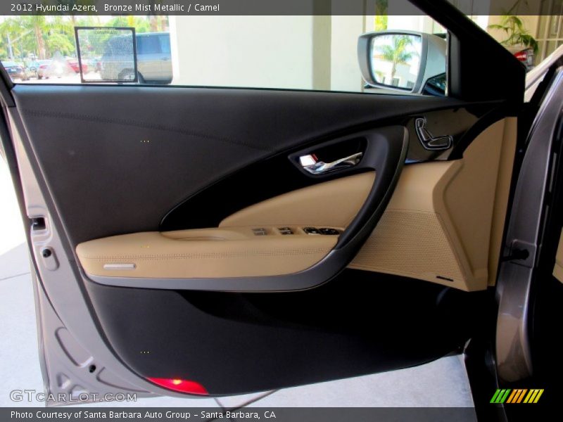 Bronze Mist Metallic / Camel 2012 Hyundai Azera