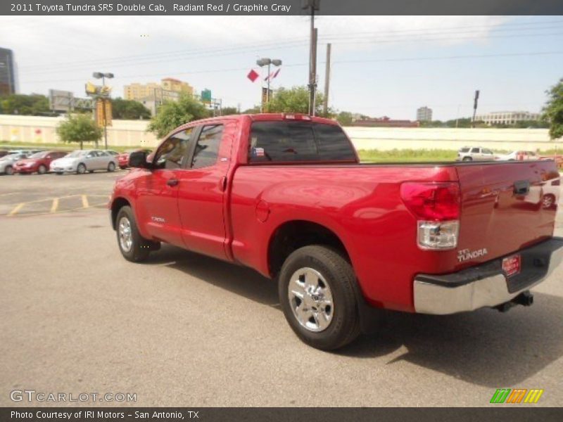 Radiant Red / Graphite Gray 2011 Toyota Tundra SR5 Double Cab