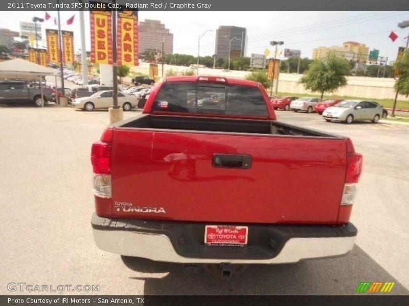 Radiant Red / Graphite Gray 2011 Toyota Tundra SR5 Double Cab
