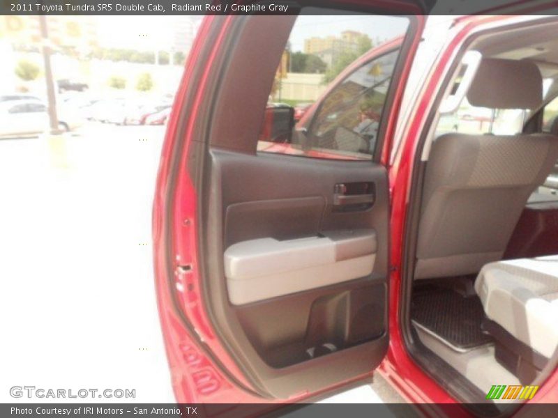Radiant Red / Graphite Gray 2011 Toyota Tundra SR5 Double Cab