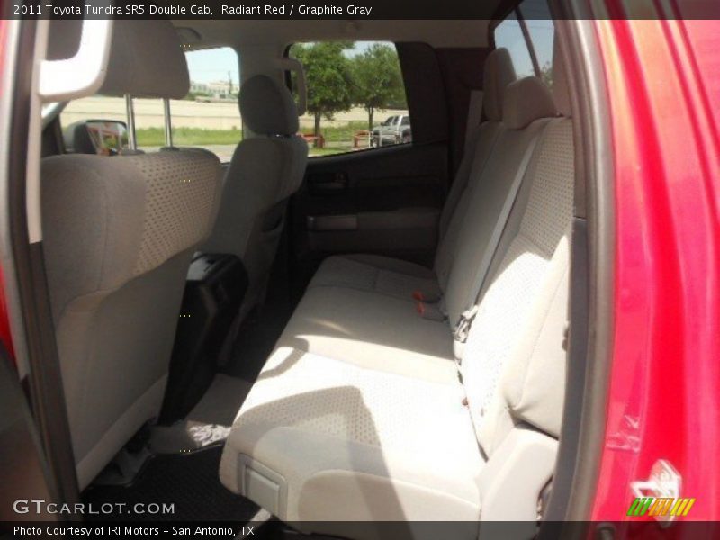 Radiant Red / Graphite Gray 2011 Toyota Tundra SR5 Double Cab