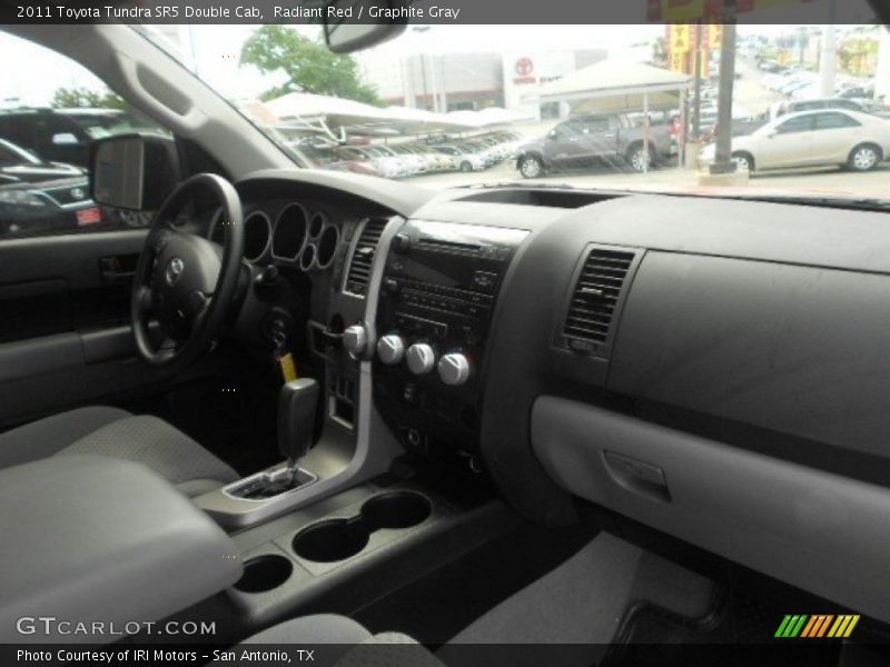 Radiant Red / Graphite Gray 2011 Toyota Tundra SR5 Double Cab
