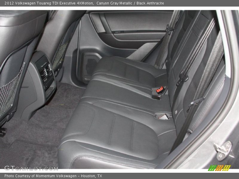 Canyon Gray Metallic / Black Anthracite 2012 Volkswagen Touareg TDI Executive 4XMotion