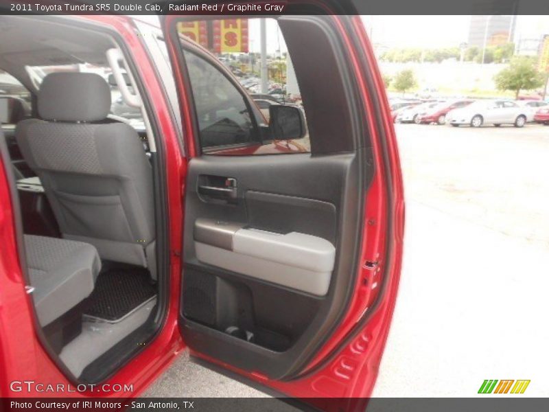 Radiant Red / Graphite Gray 2011 Toyota Tundra SR5 Double Cab