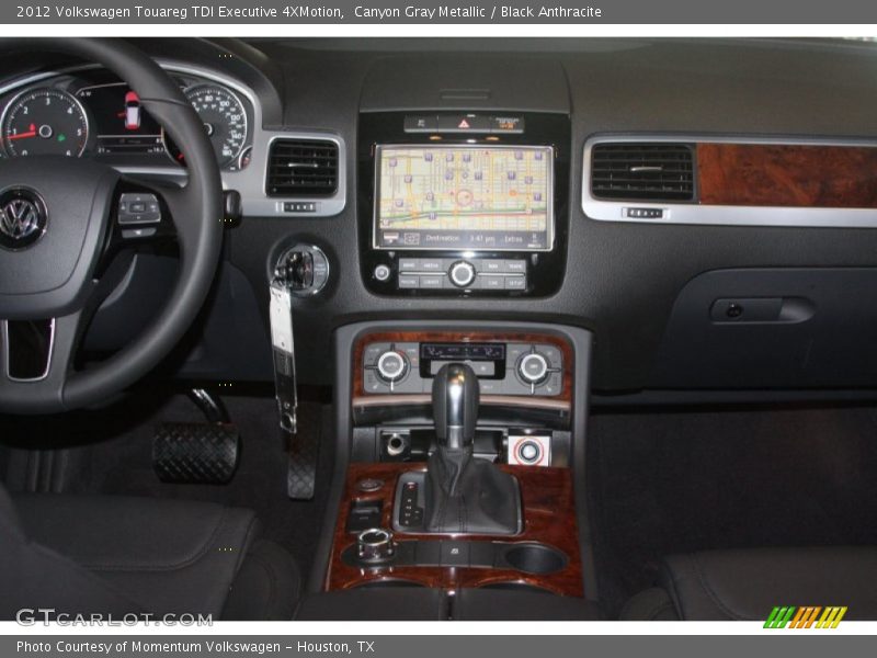 Canyon Gray Metallic / Black Anthracite 2012 Volkswagen Touareg TDI Executive 4XMotion
