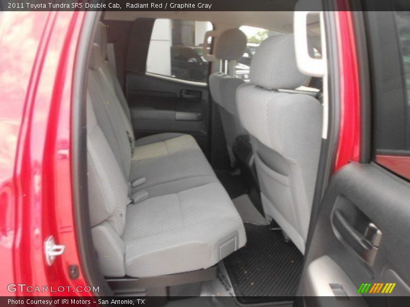 Radiant Red / Graphite Gray 2011 Toyota Tundra SR5 Double Cab