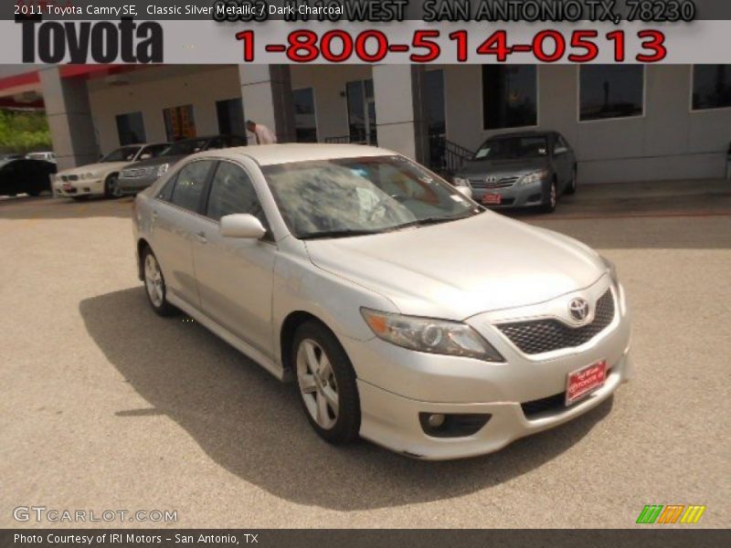 Classic Silver Metallic / Dark Charcoal 2011 Toyota Camry SE