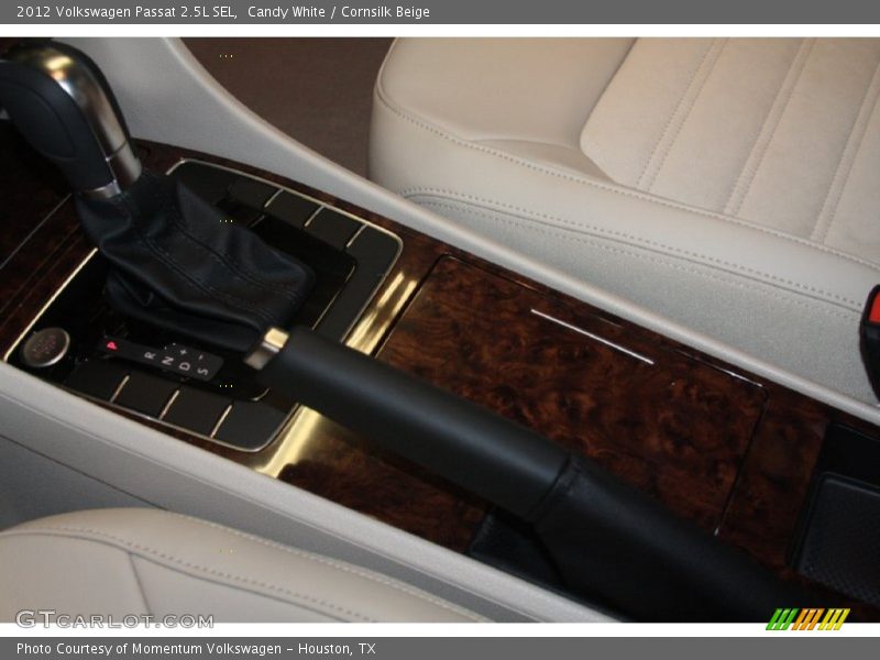 Candy White / Cornsilk Beige 2012 Volkswagen Passat 2.5L SEL