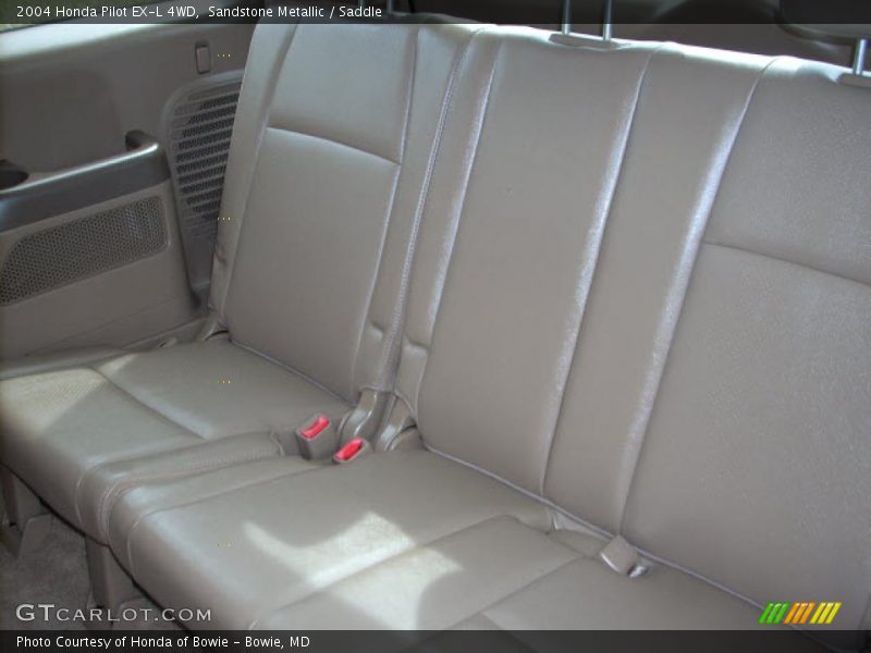 Sandstone Metallic / Saddle 2004 Honda Pilot EX-L 4WD