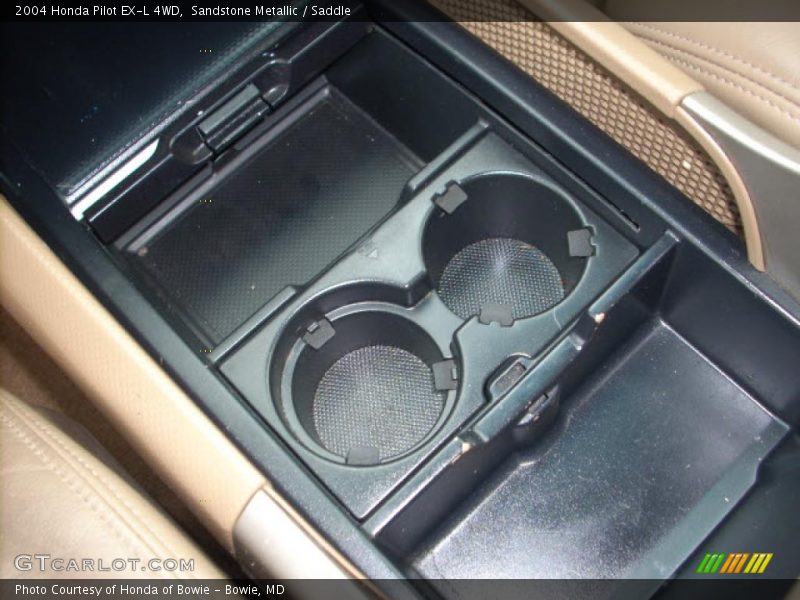 Sandstone Metallic / Saddle 2004 Honda Pilot EX-L 4WD