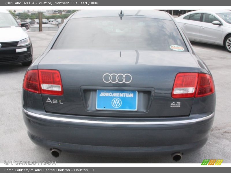 Northern Blue Pearl / Blue 2005 Audi A8 L 4.2 quattro