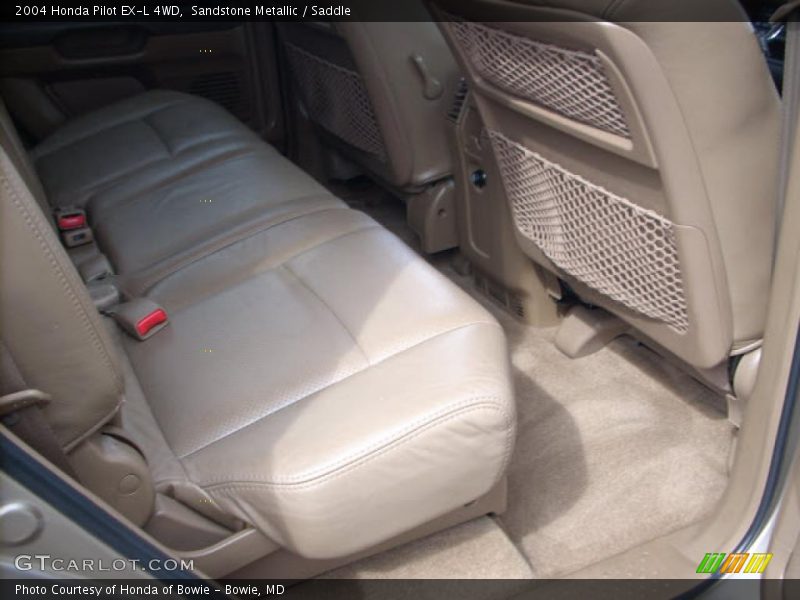 Sandstone Metallic / Saddle 2004 Honda Pilot EX-L 4WD