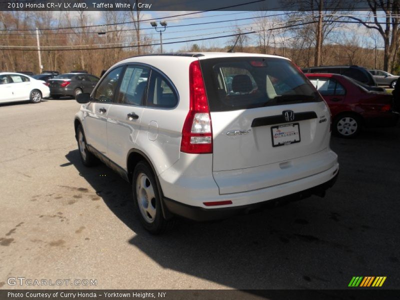 Taffeta White / Gray 2010 Honda CR-V LX AWD