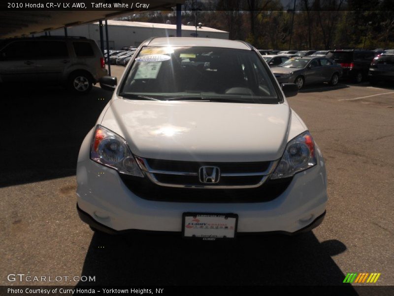 Taffeta White / Gray 2010 Honda CR-V LX AWD