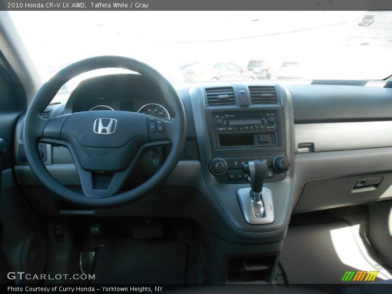 Taffeta White / Gray 2010 Honda CR-V LX AWD
