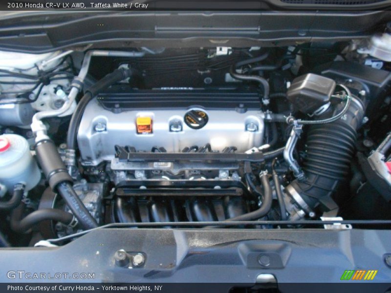 Taffeta White / Gray 2010 Honda CR-V LX AWD