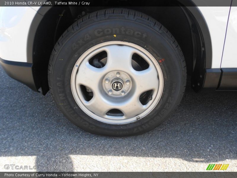 Taffeta White / Gray 2010 Honda CR-V LX AWD