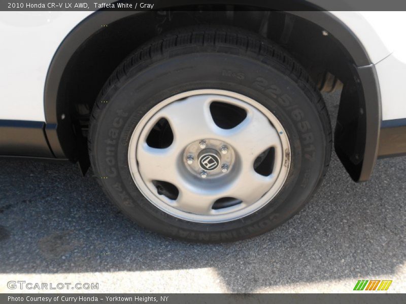 Taffeta White / Gray 2010 Honda CR-V LX AWD