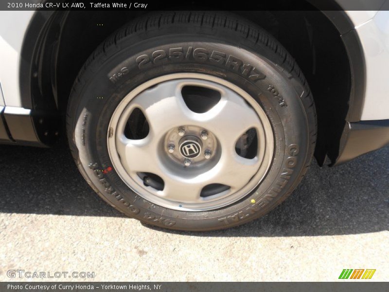 Taffeta White / Gray 2010 Honda CR-V LX AWD