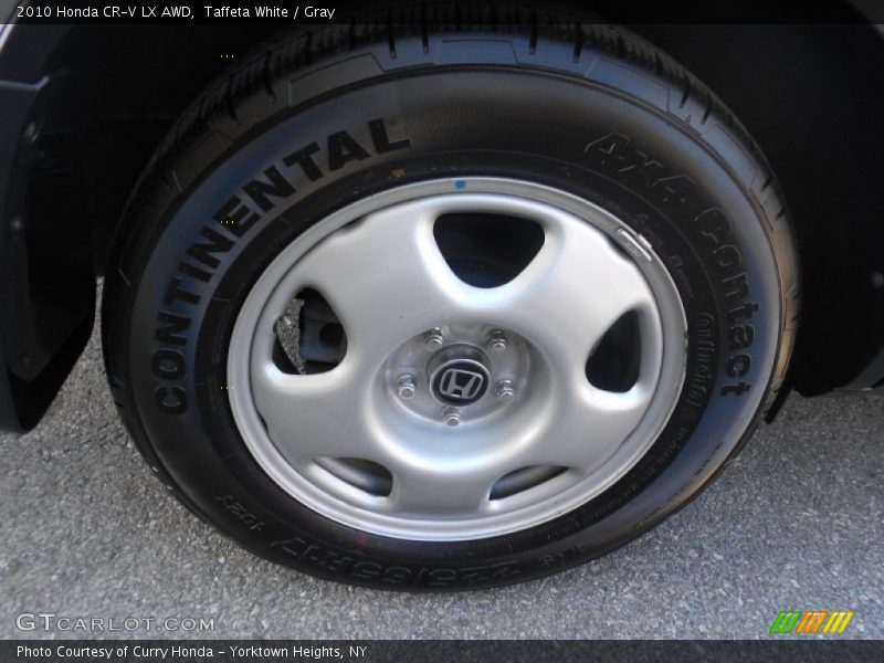 Taffeta White / Gray 2010 Honda CR-V LX AWD