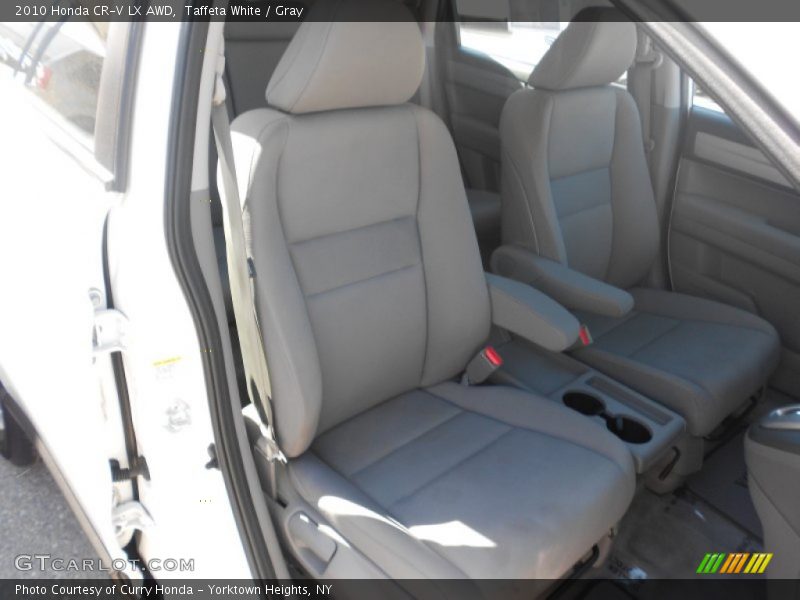 Taffeta White / Gray 2010 Honda CR-V LX AWD
