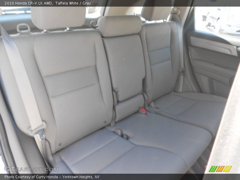 Taffeta White / Gray 2010 Honda CR-V LX AWD