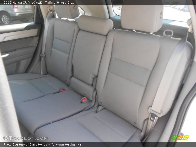 Taffeta White / Gray 2010 Honda CR-V LX AWD