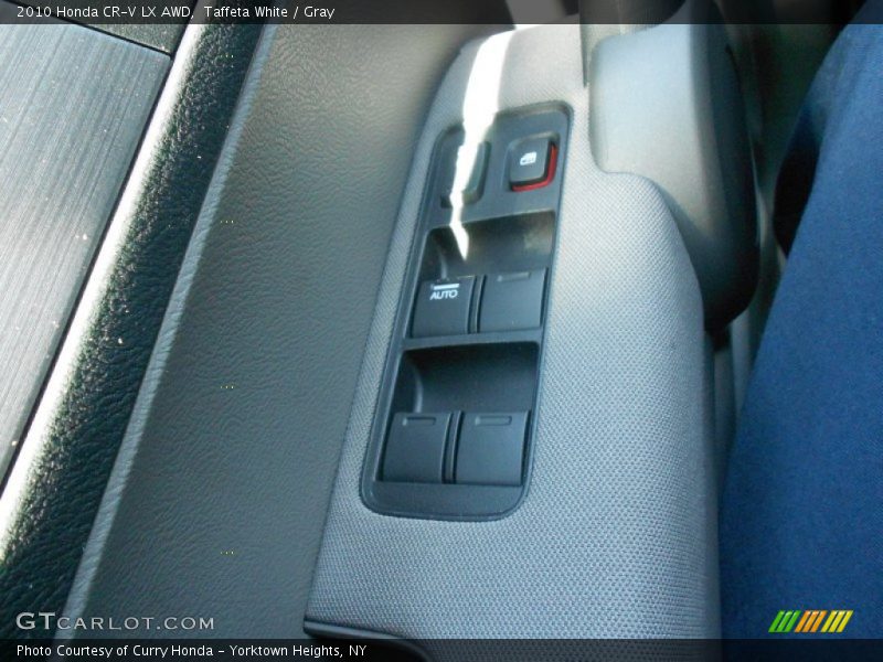 Taffeta White / Gray 2010 Honda CR-V LX AWD