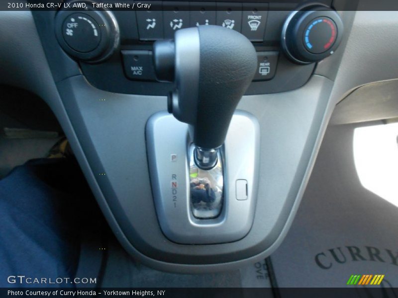 Taffeta White / Gray 2010 Honda CR-V LX AWD