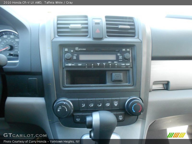 Taffeta White / Gray 2010 Honda CR-V LX AWD
