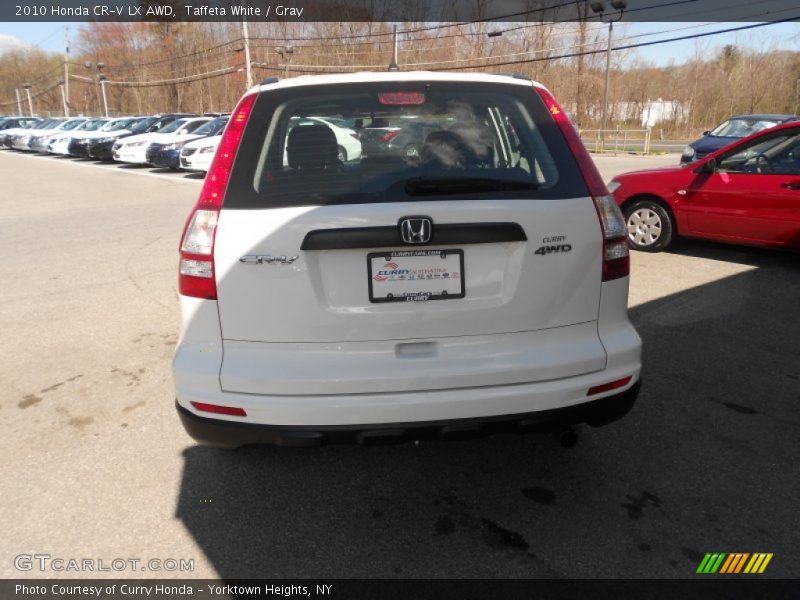 Taffeta White / Gray 2010 Honda CR-V LX AWD