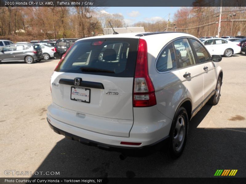 Taffeta White / Gray 2010 Honda CR-V LX AWD