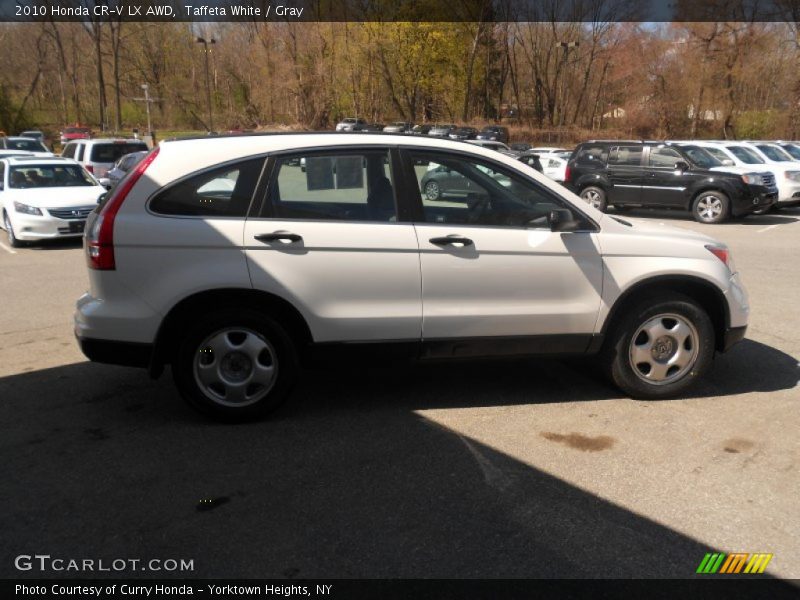 Taffeta White / Gray 2010 Honda CR-V LX AWD