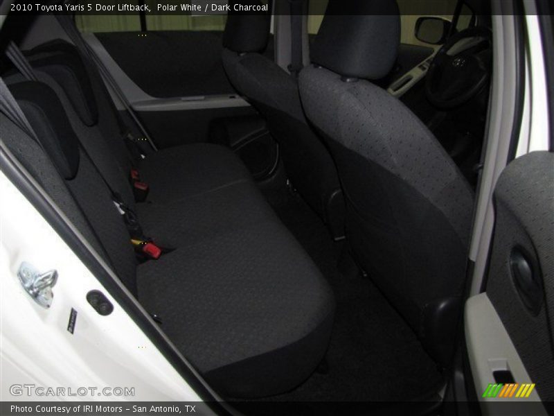 Polar White / Dark Charcoal 2010 Toyota Yaris 5 Door Liftback