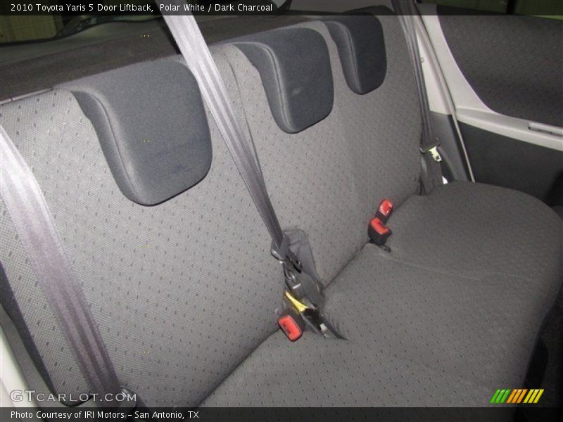 Polar White / Dark Charcoal 2010 Toyota Yaris 5 Door Liftback