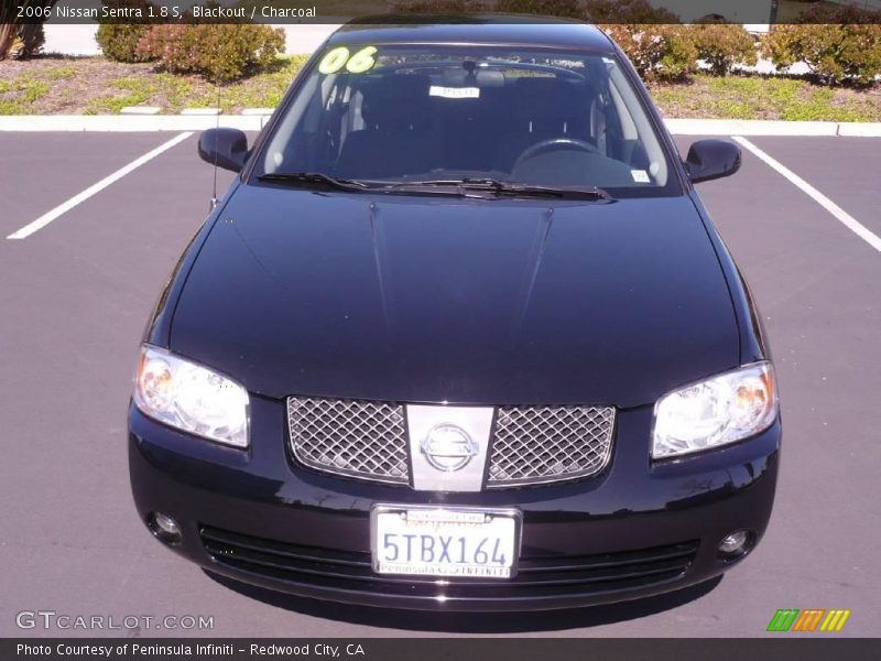 Blackout / Charcoal 2006 Nissan Sentra 1.8 S