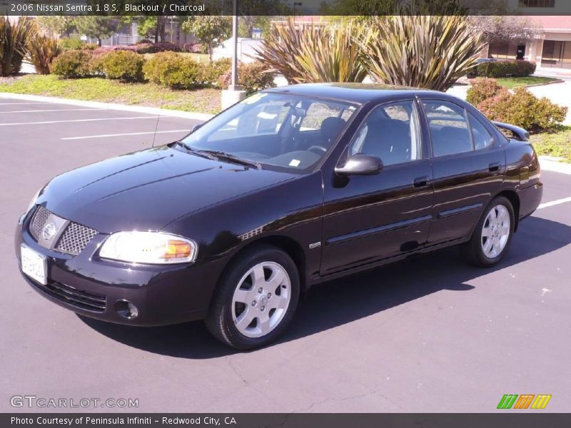 Blackout / Charcoal 2006 Nissan Sentra 1.8 S