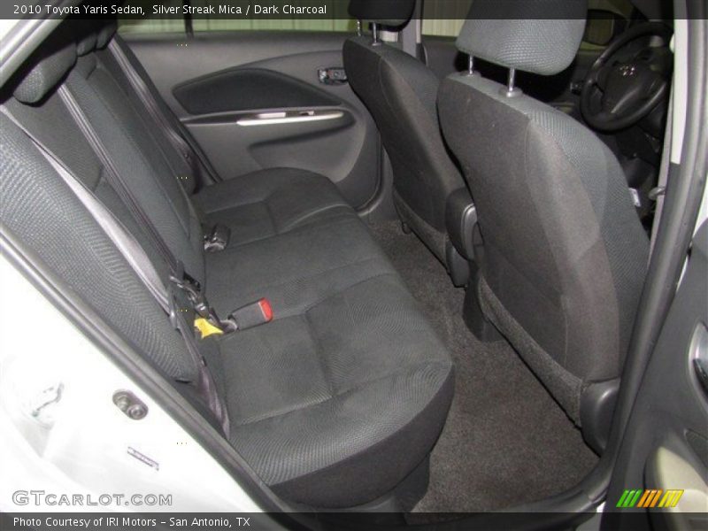 Silver Streak Mica / Dark Charcoal 2010 Toyota Yaris Sedan