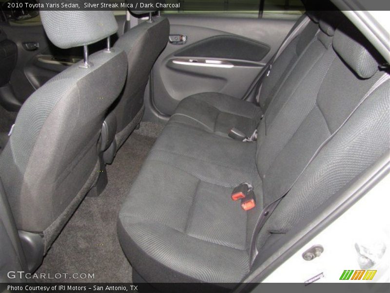 Silver Streak Mica / Dark Charcoal 2010 Toyota Yaris Sedan