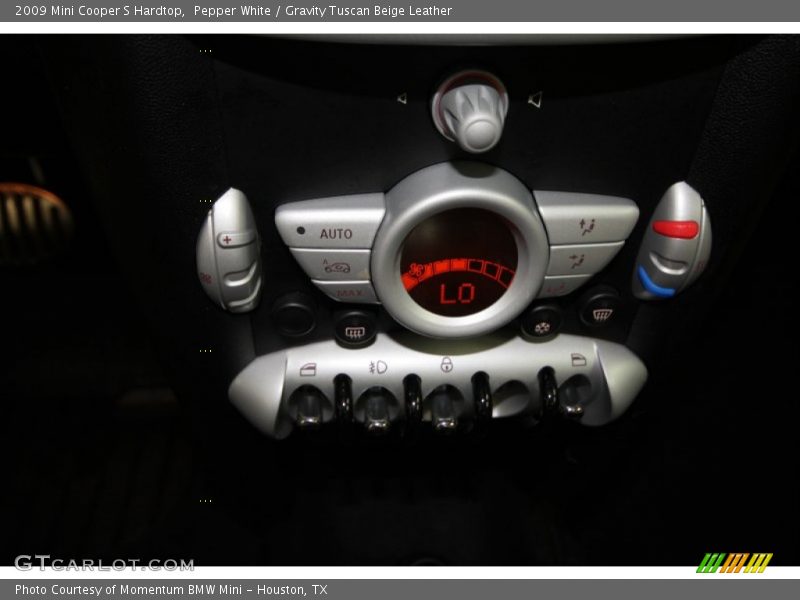 Pepper White / Gravity Tuscan Beige Leather 2009 Mini Cooper S Hardtop