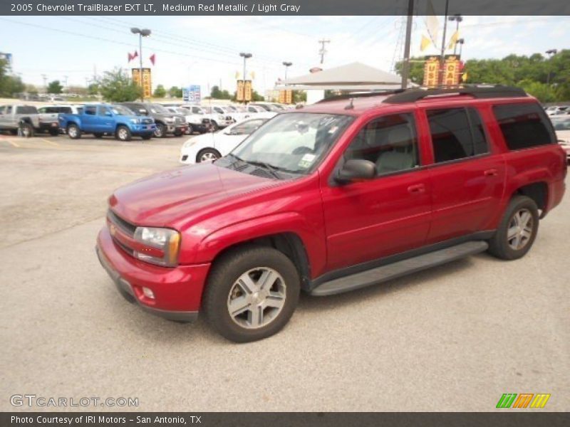 Medium Red Metallic / Light Gray 2005 Chevrolet TrailBlazer EXT LT