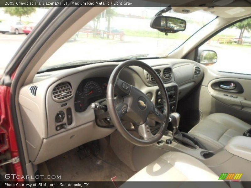 Medium Red Metallic / Light Gray 2005 Chevrolet TrailBlazer EXT LT