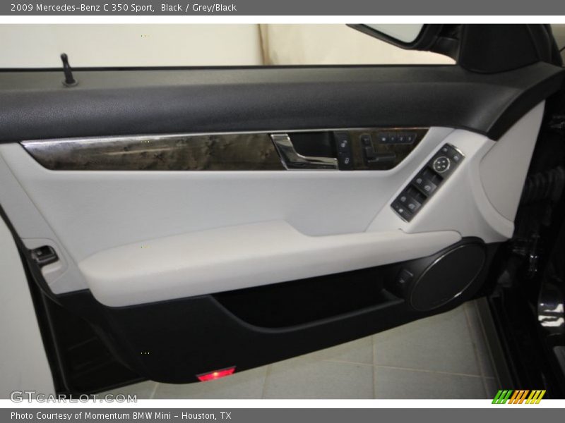 Black / Grey/Black 2009 Mercedes-Benz C 350 Sport