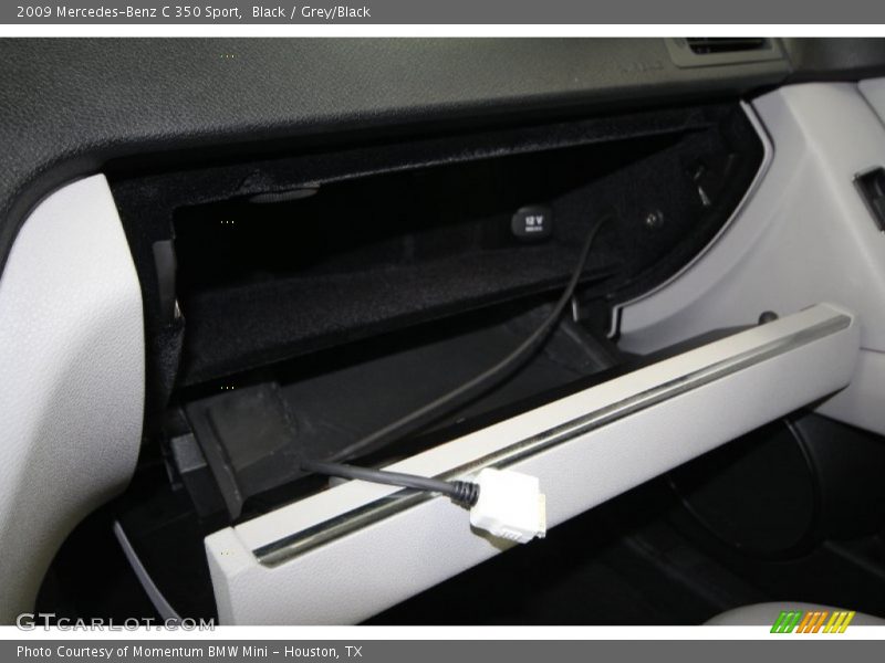Black / Grey/Black 2009 Mercedes-Benz C 350 Sport