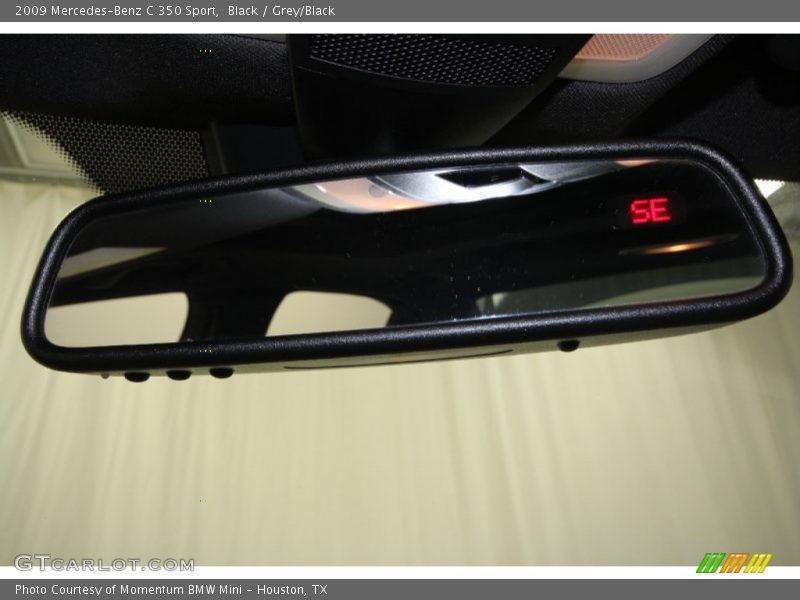 Black / Grey/Black 2009 Mercedes-Benz C 350 Sport