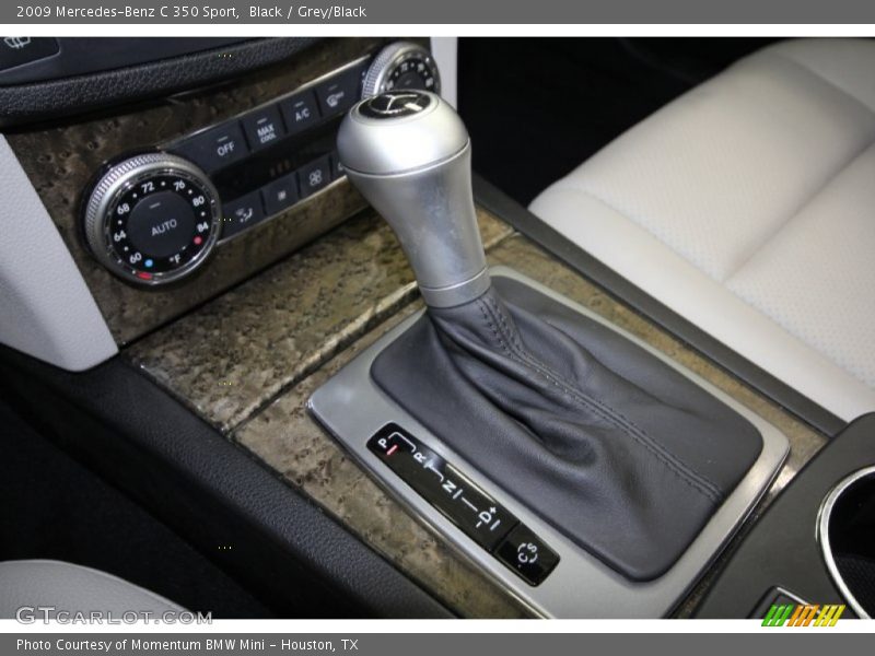 Black / Grey/Black 2009 Mercedes-Benz C 350 Sport