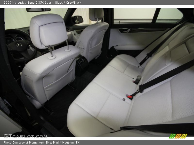 Black / Grey/Black 2009 Mercedes-Benz C 350 Sport